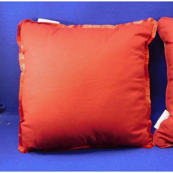 Bella Lux Beaded Convertible Car Valentines Pink Red Romance Pillow 12" - Picture 4 of 5